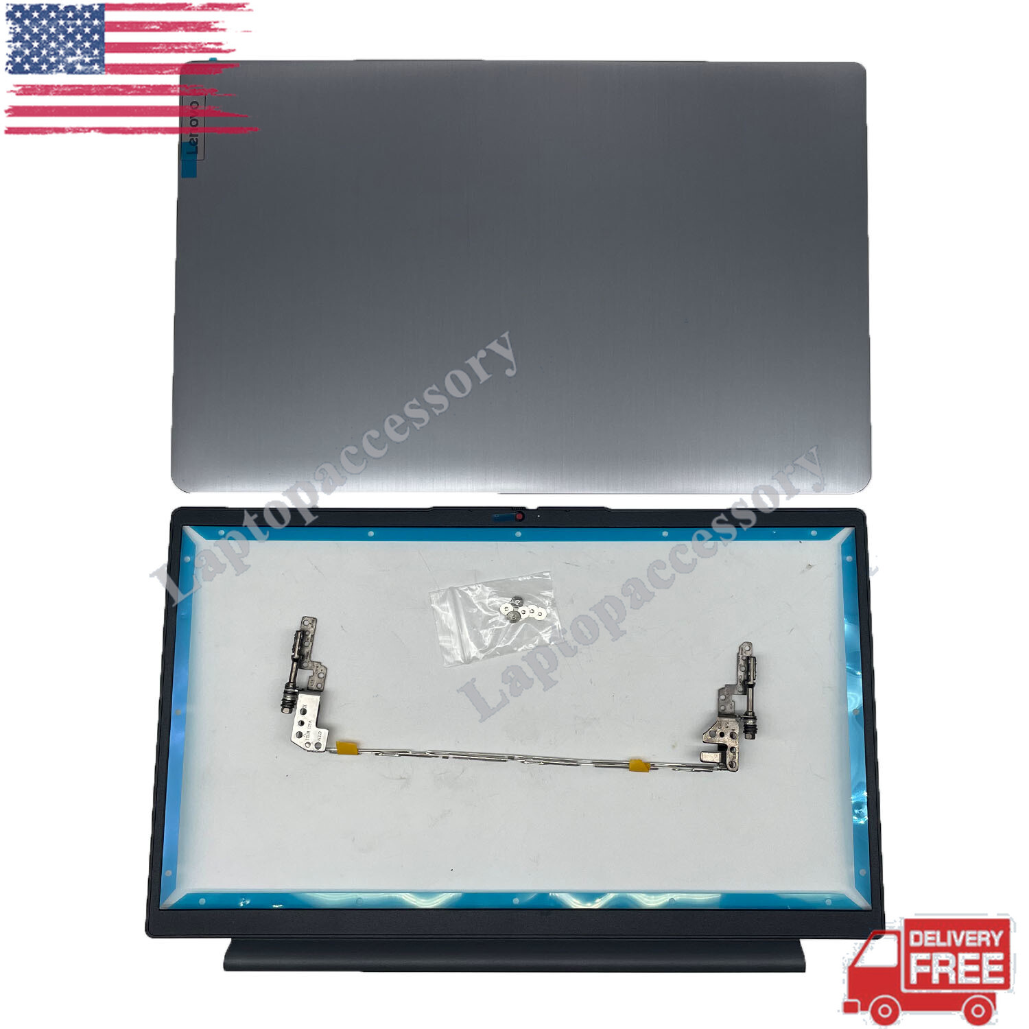For Lenovo ideapad 3-15ITL6 3-15ADA6 3-15ALC6 Back Cover Bezel/Hinges 5CB1B60415
