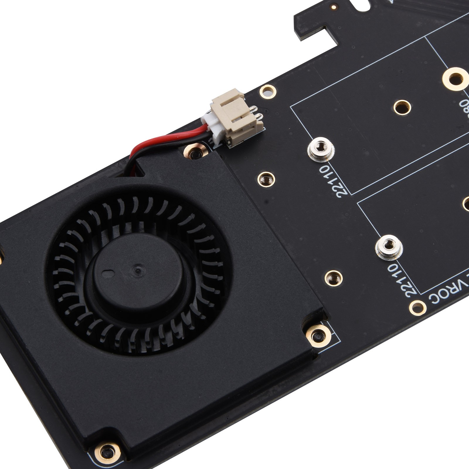 SSD Expansion Split Card Supports 4 Nvme M.2 PCIE 4.0 x16 4 x 32Gbps New