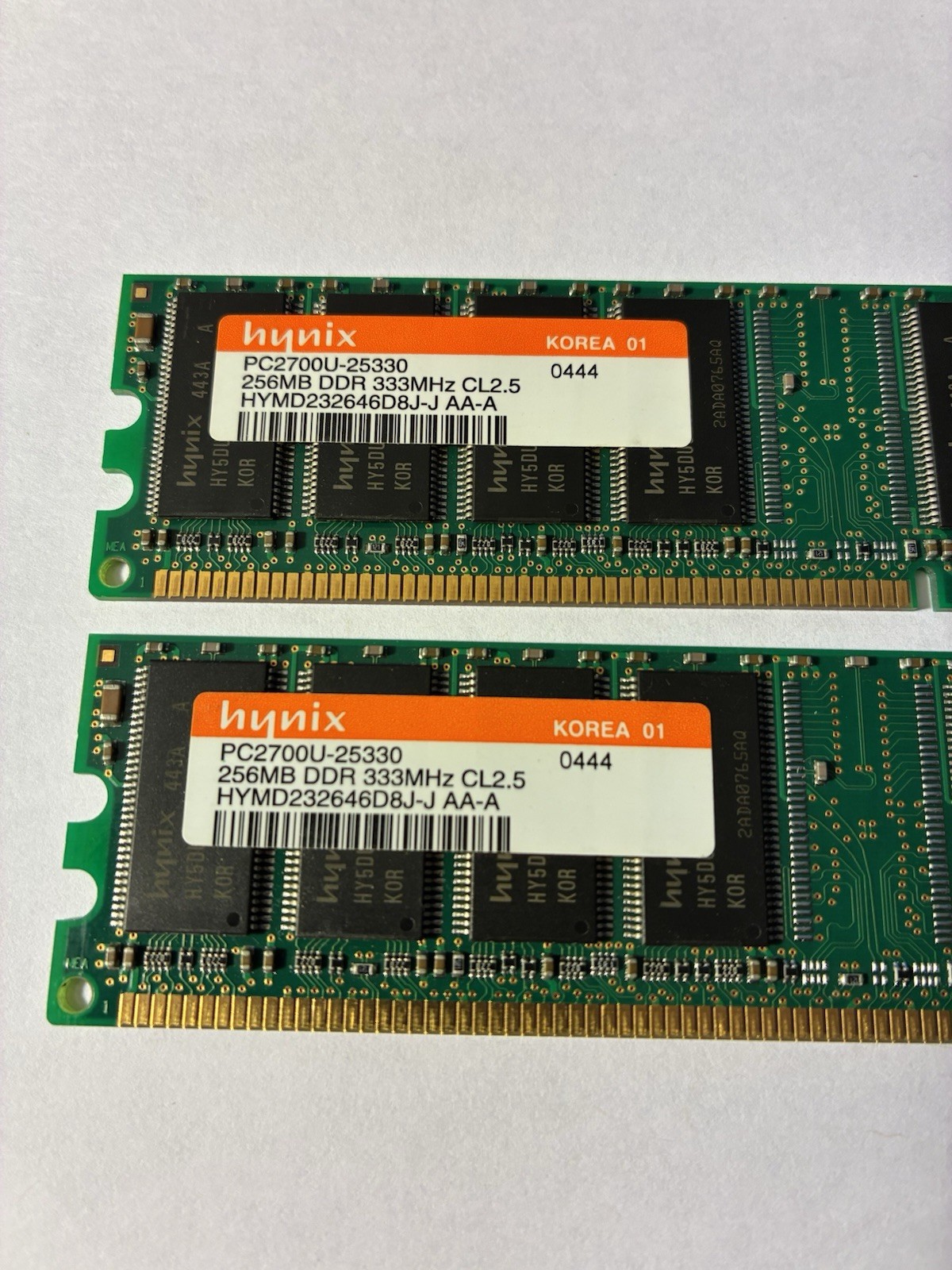 512MB Kit SK Hynix PC-2700U DDR 333 MHZ CL2.5