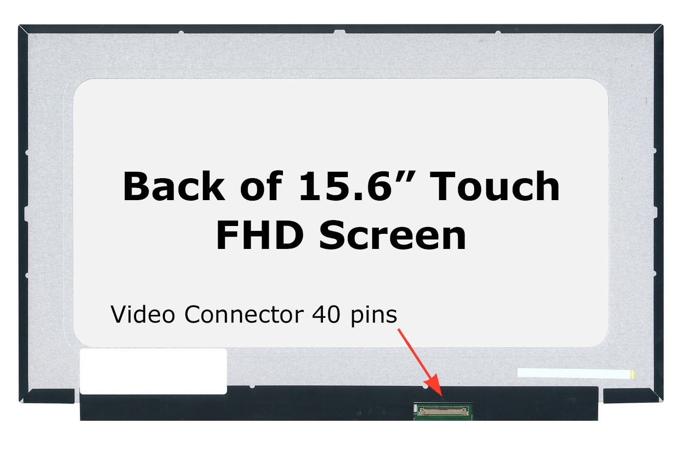 BOE NV156FHM-T0E HW:V8.0 40pin FHD LED LCD Touch Screen SCREENARAMA * FAST