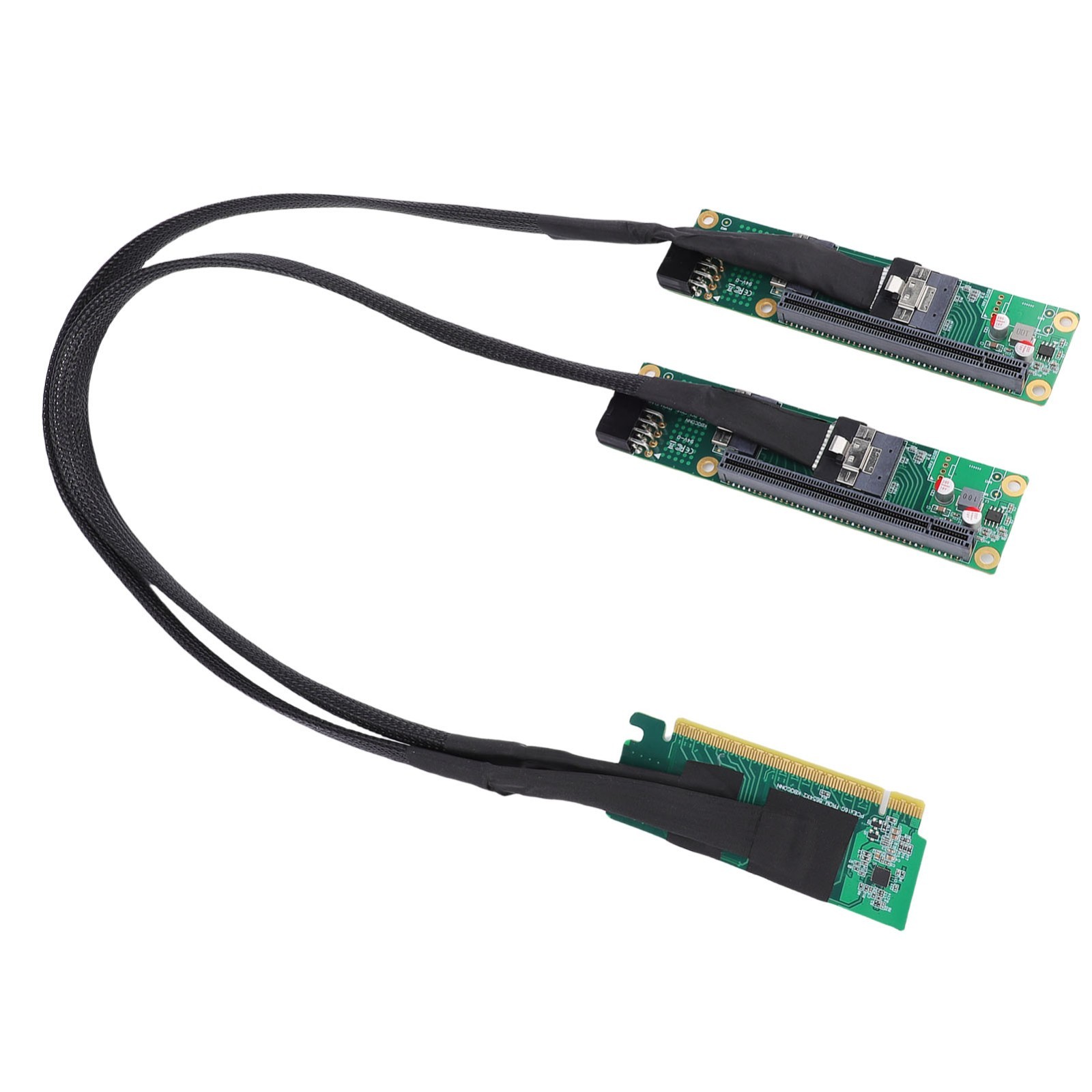 PCIe 4.0 X16 to SFF-8654 X2 Adapter Cable High Performance PCIe 4.0 to SFF-8654