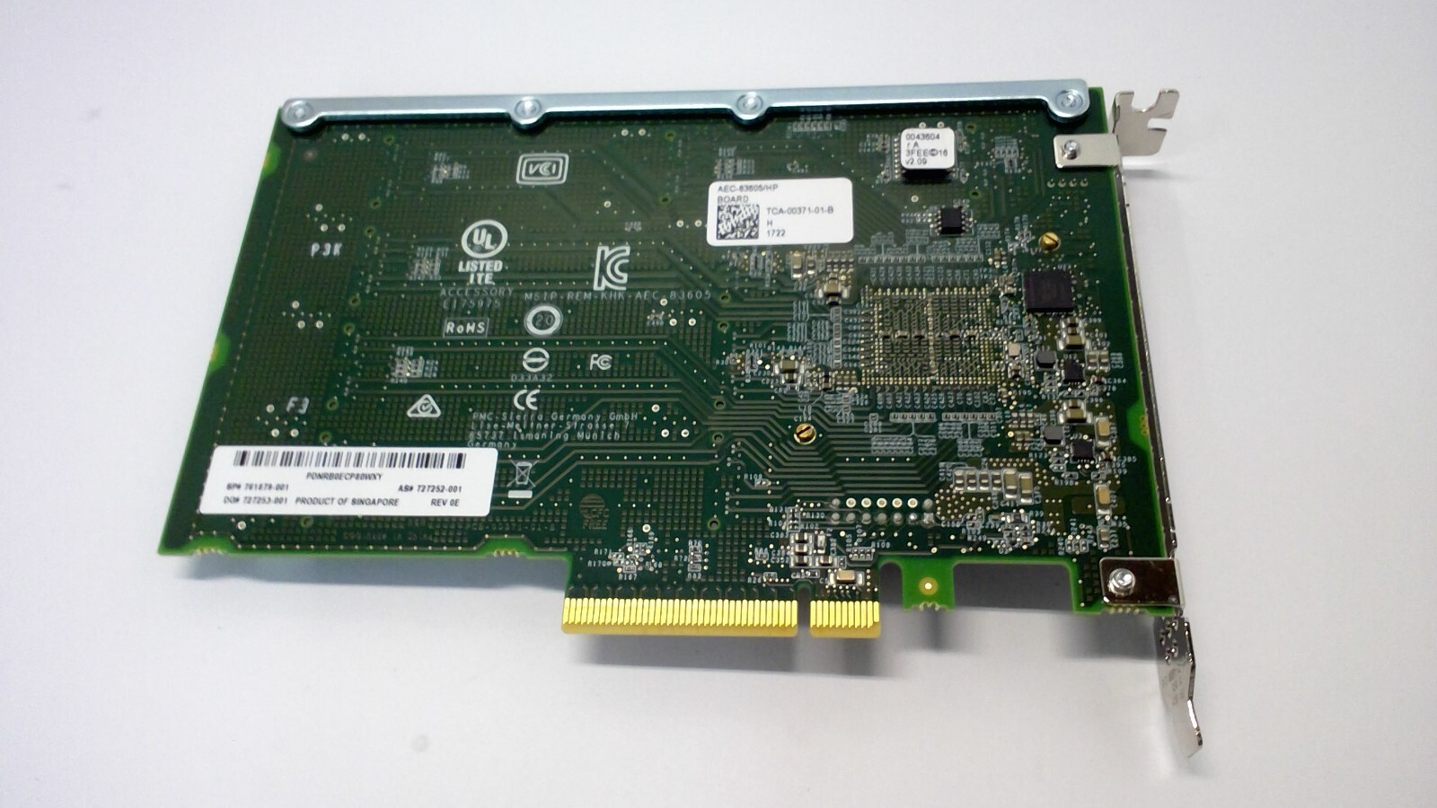 HP 727250-B21 727252-001 761879-001 HP SAS 12GB DL380 G9 EXPANDER CARD