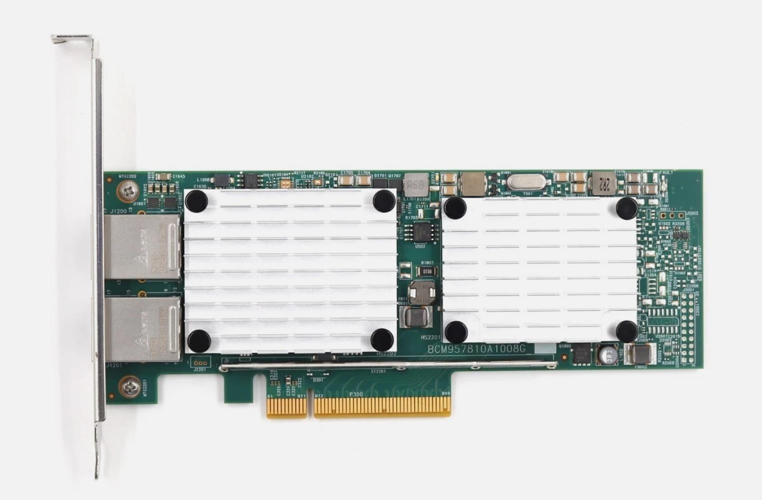 HP 656594-001 530T Dual Port 10GbE RJ45 PCIe 2.0 x8 Network Adapter