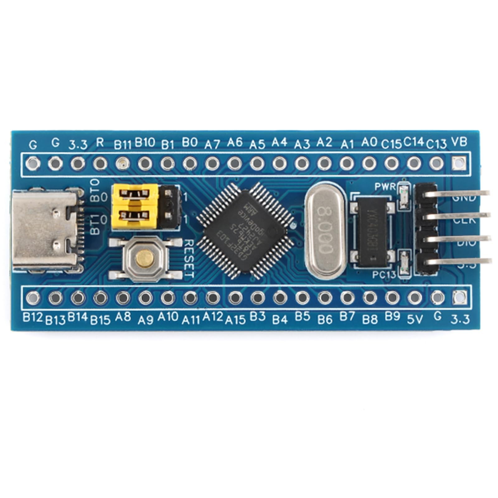 GD32F103C8T6 ARM Core Development Board for STM32 with Type-C Interface