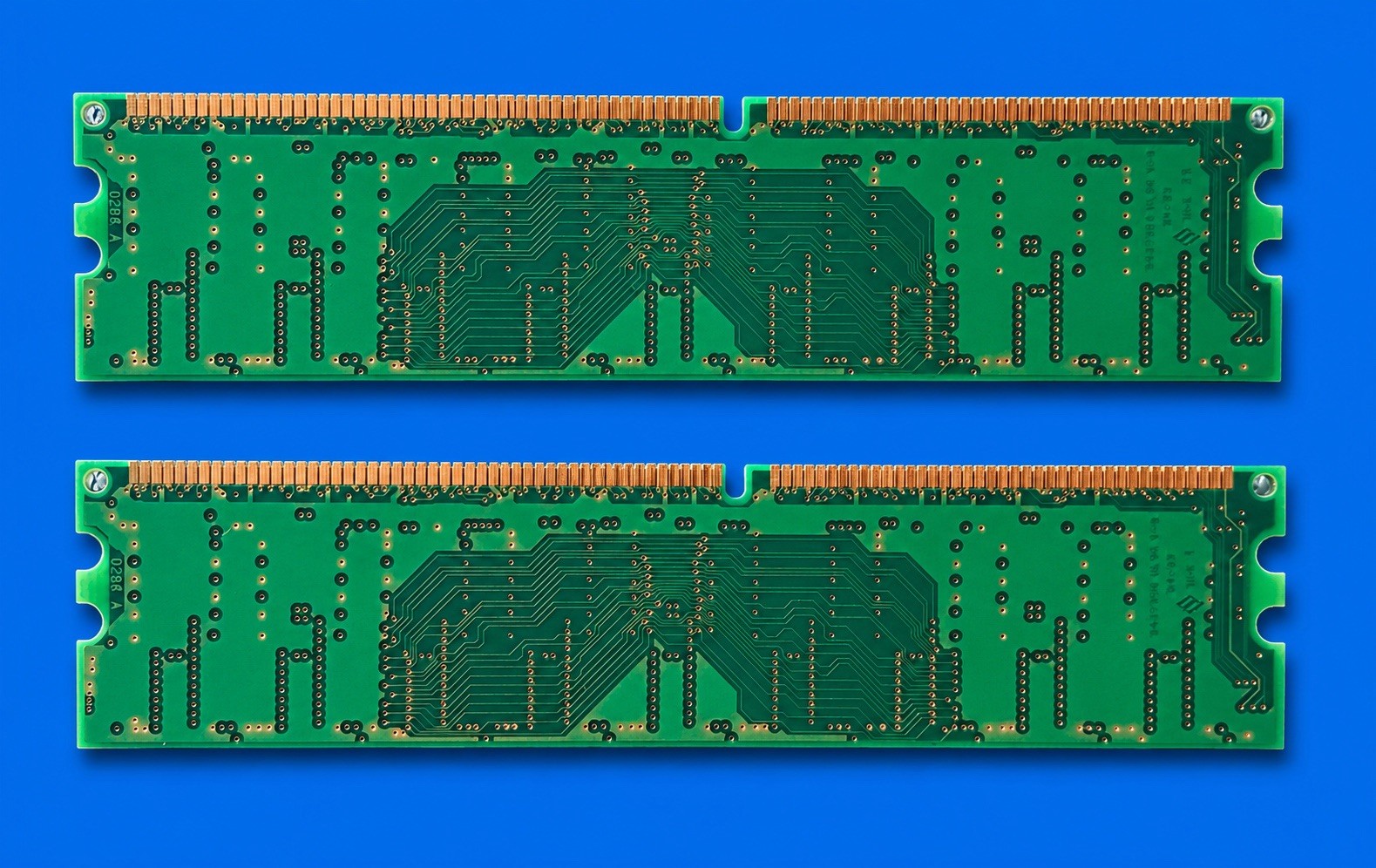 Lot of 2 Micron 256MB PC2100 DDR-266 CL2.5 184-Pin Desktop RAM MT8VDDT3264AG