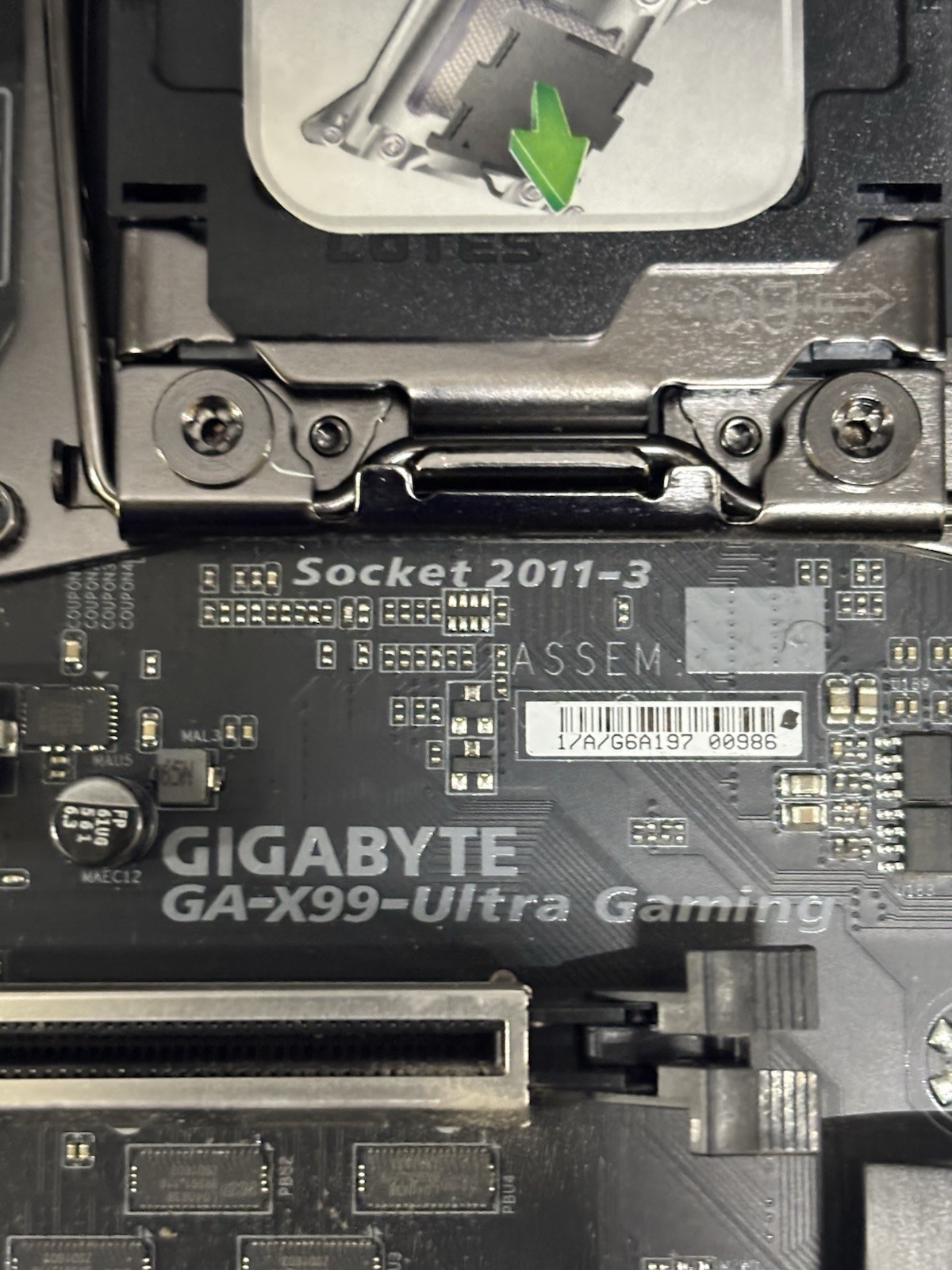 New GIGABYTE GA-X99-Ultra Gaming Logic Board Brand New Never Used