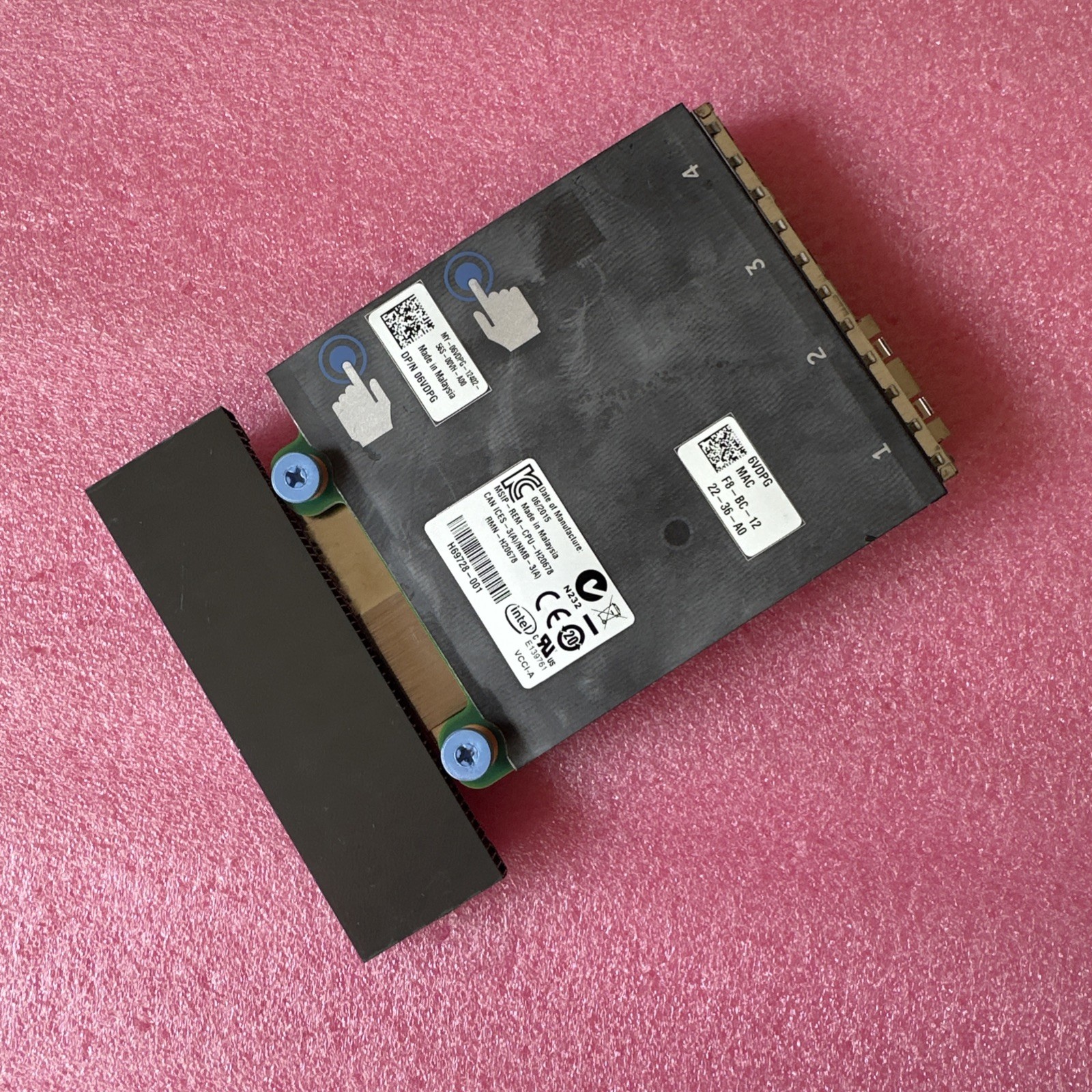 Dell 6VDPG 4-Port Intel X710 2x 10gb I350 2x 1gb Ethernet Network Daughter Card