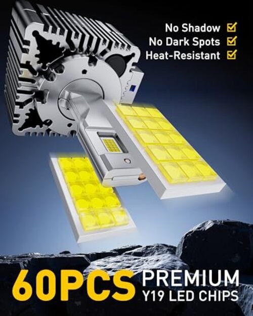 Bulbs, 30000LM 6500K Cool White, Direct Replacement Light Bulbs with D8S