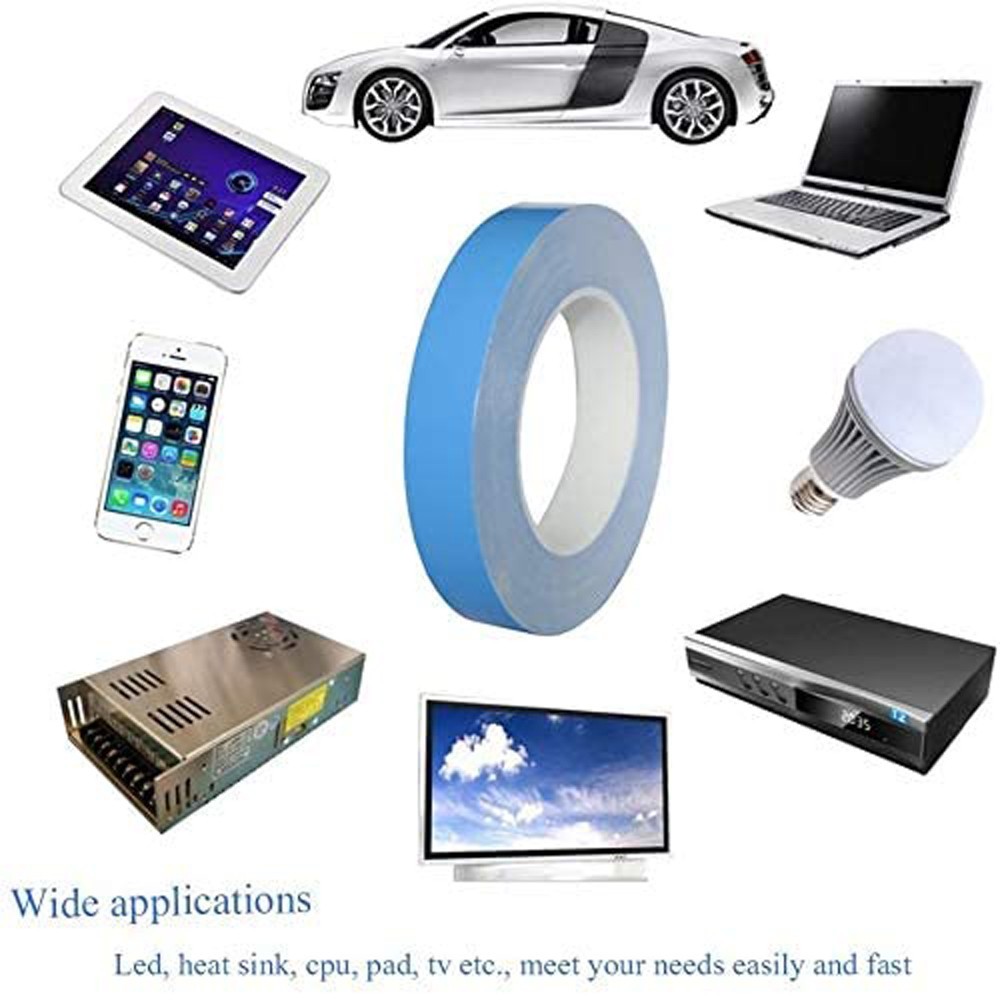 25M Double Side Thermal Tape Heat Transfer Adhesive CPU GPU Heatsink
