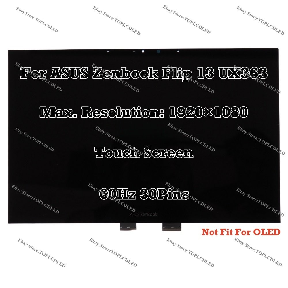 ASUS ZenBook Flip 13 UX363EA-HP536W FHD/UHD OLED/LED Touch Screen Display