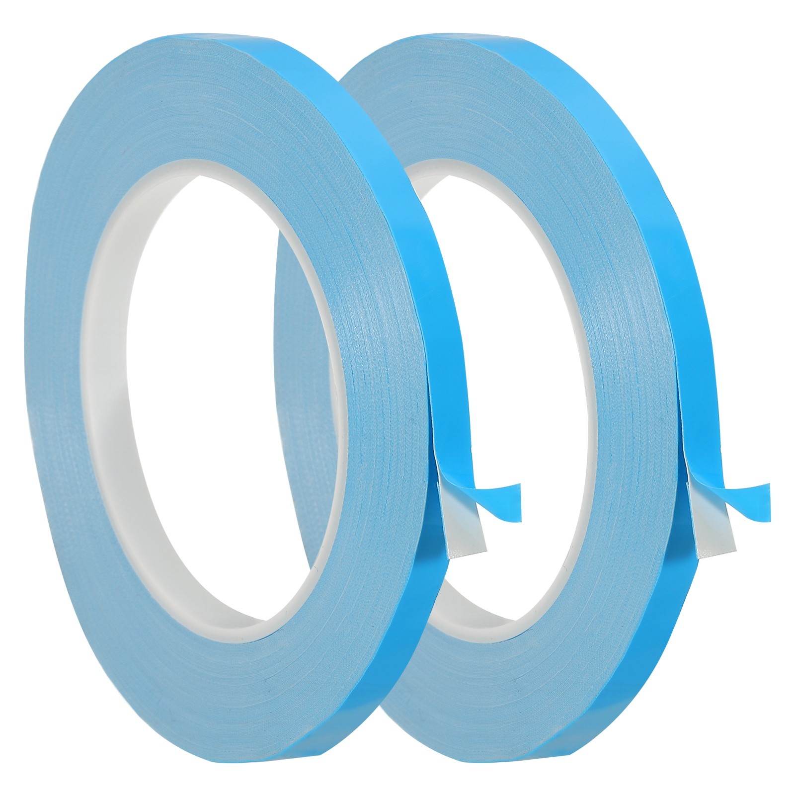 2 Rolls 25mx8mmx0.2mm Thermal Adhesive Tape Double Side Adhesive Thermal Tape,