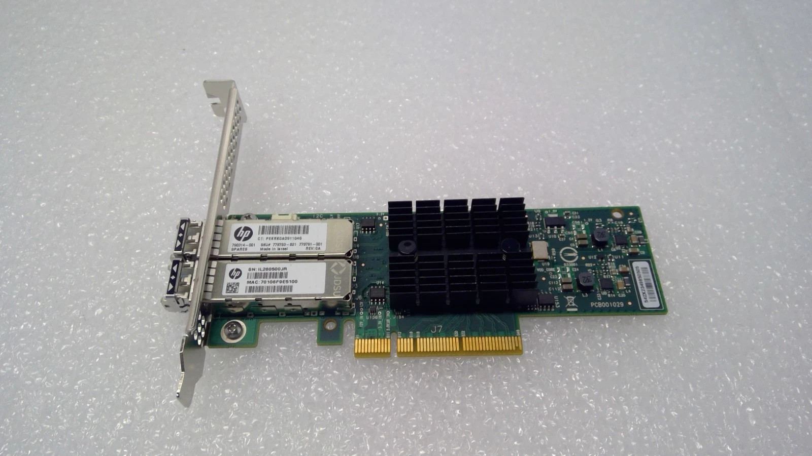 HP 546SFP+ 10Gb Dual Port Ethernet Server Adapter 779791-001 790314-001 PCIe