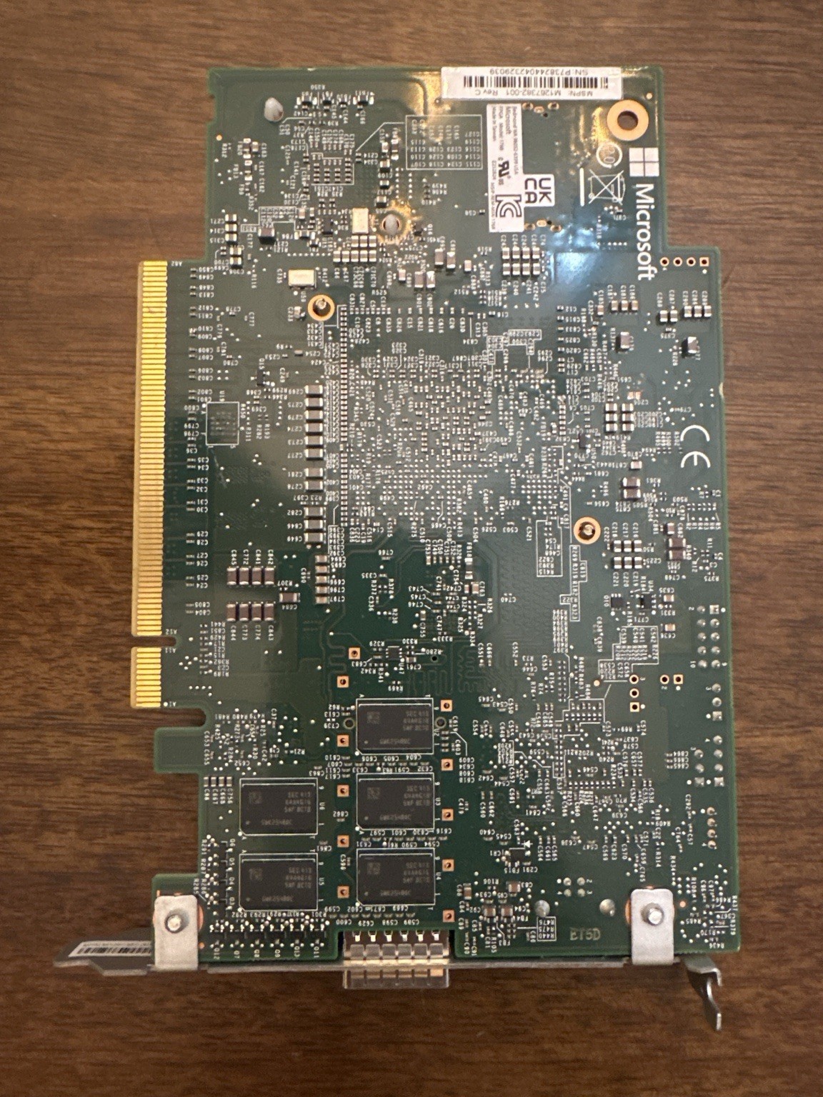 Lot of 2 Microsoft PCIe Accelerator / Network Cards Server Hardware AS-IS Parts