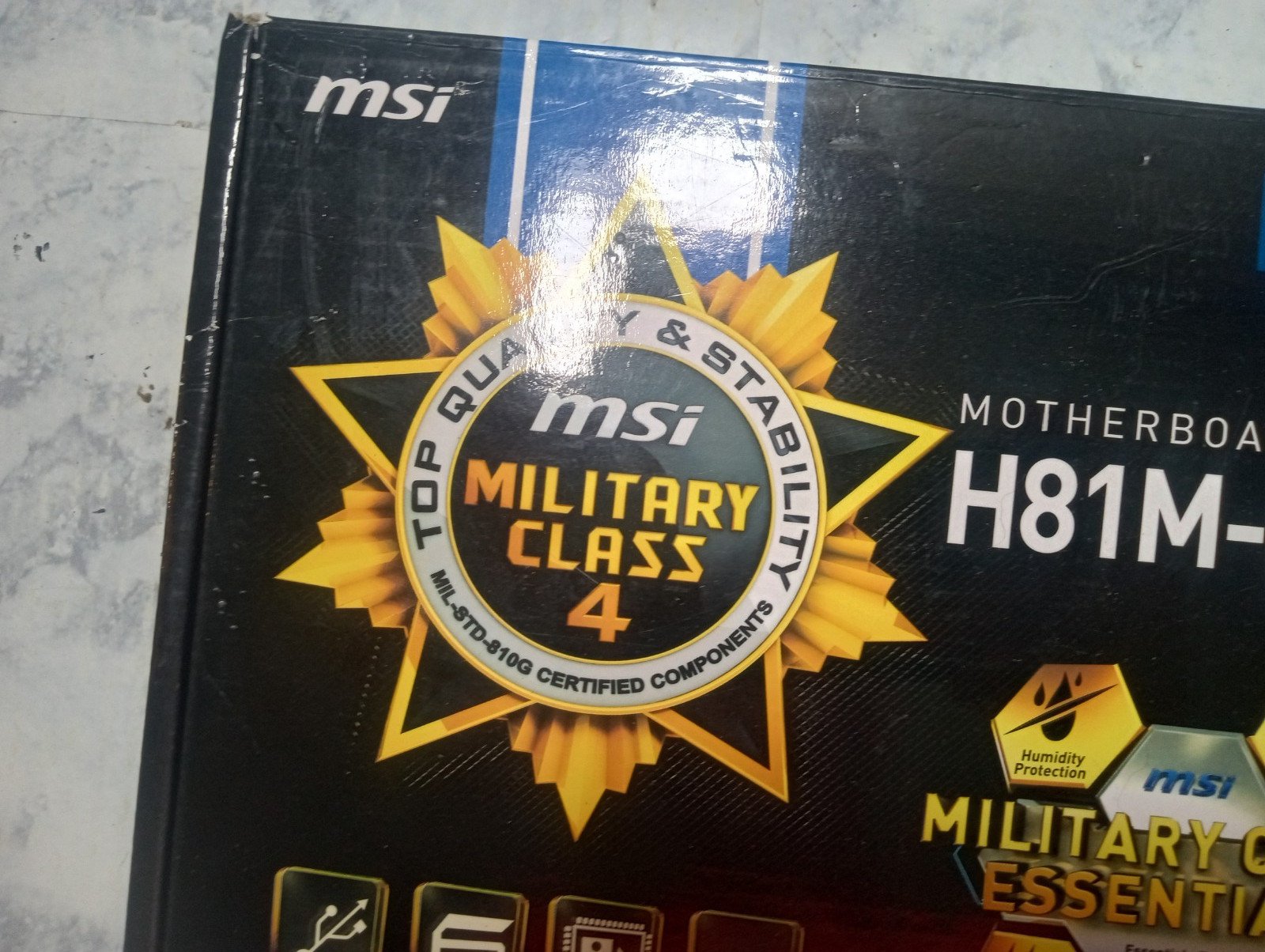 MSI H81M-E33 Micro ATX Motherboard LGA1150 DDR3 SATA3 NEW