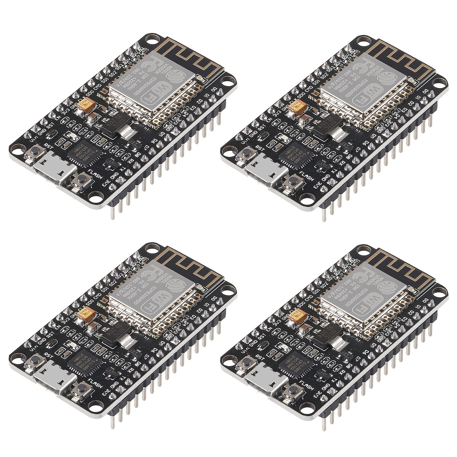 4PCS ESP8266 ESP-12F Development Board Internet NodeMCU WiFi Serial Wireless …