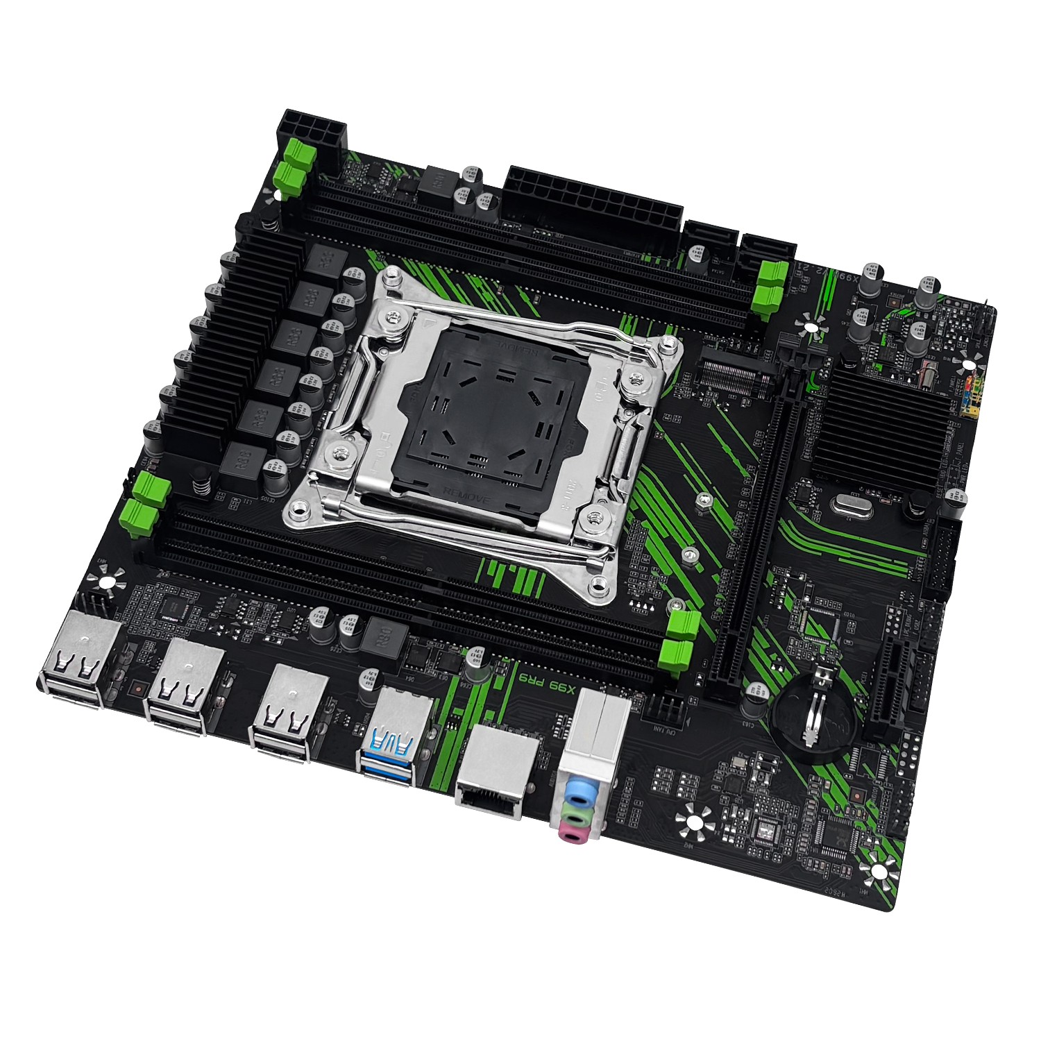 X99 PR9 Motherboard DDR4 RAM SATA M.2 NVME M.2 LGA 2011-3 for Xeon E5 V3 V4 CPU