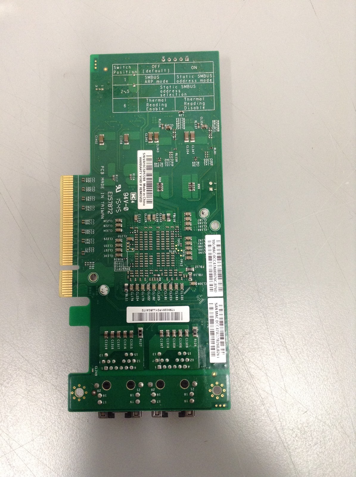Supermicro AOC-STG-i2T Dual Port RJ-45 PCIe 10Gb Lot of 3 (2 High Profile)