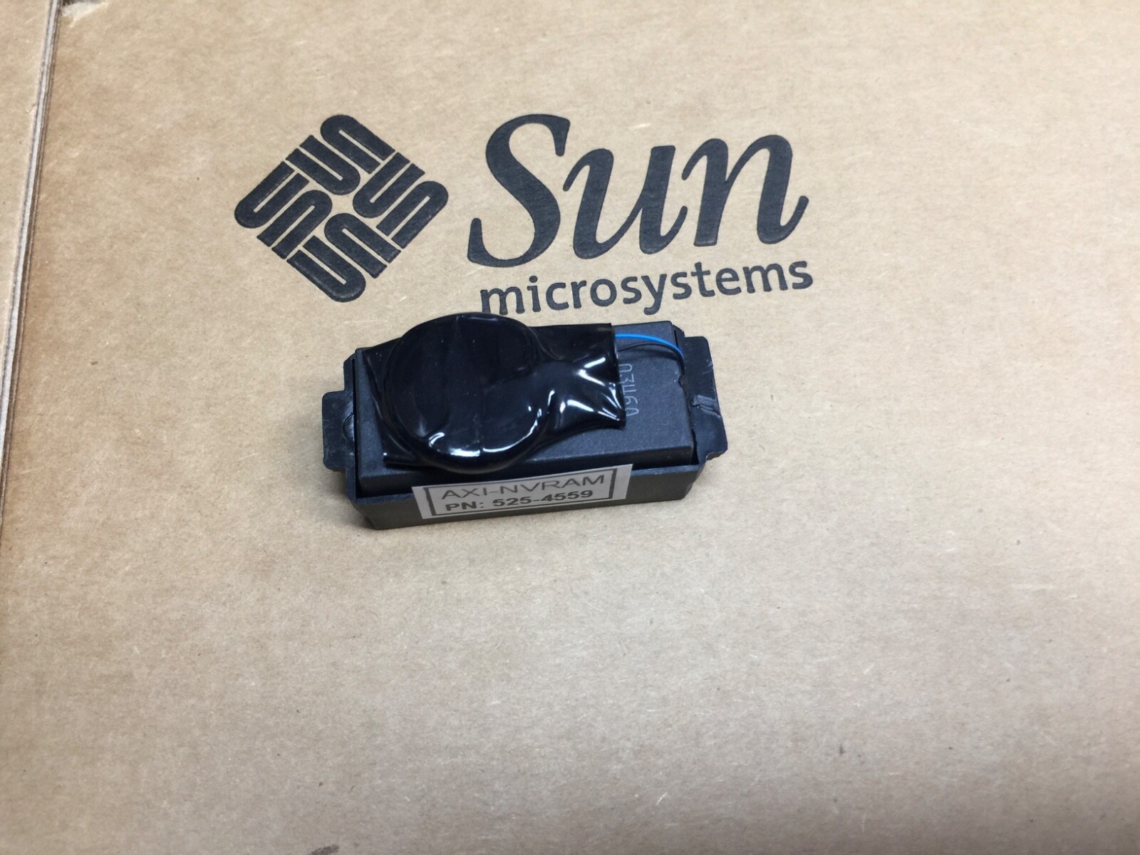 SUN AXI NVRAM, 525-4559, with SOCKET & NEW_Battery , 501-4559 =Test-PASS