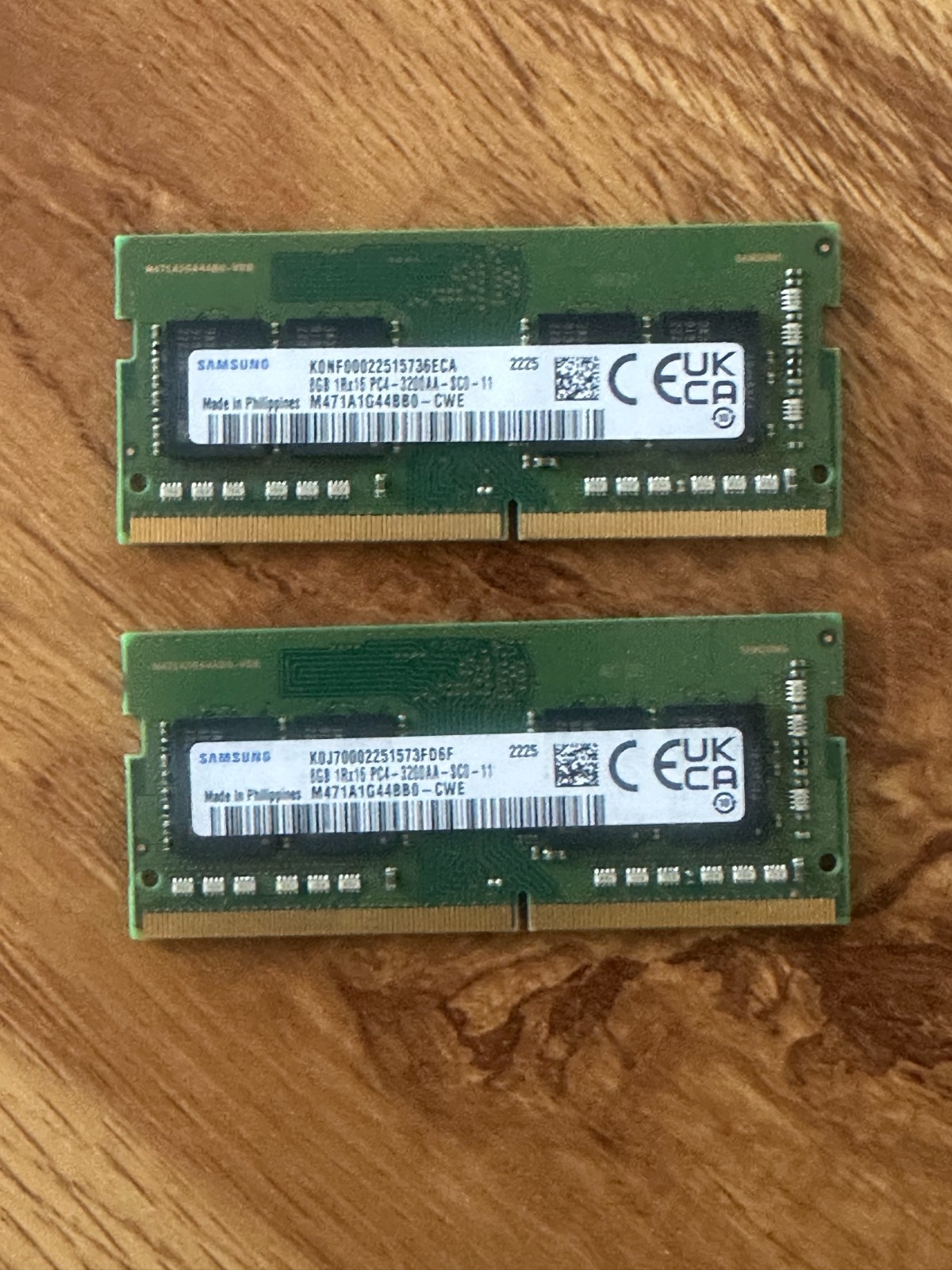 16GB (2x8GB) DDR4 3200MHz Samsung SO-DIMM PC4-3200AA Laptop Gaming RAM Memory