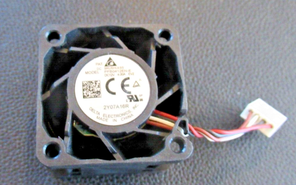 2 Pack Delta Electronics PFB0412EN-E Brushless Server Fan DC12V, 4A US SELLER