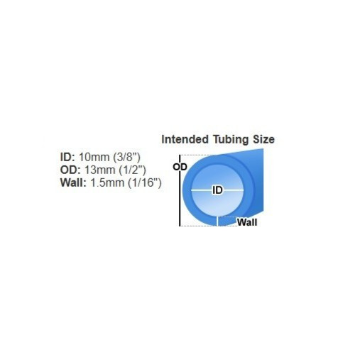 Koolance QD3-MS10-P Quick Disconnect No Spill Male Barb 10mm (3/8″)