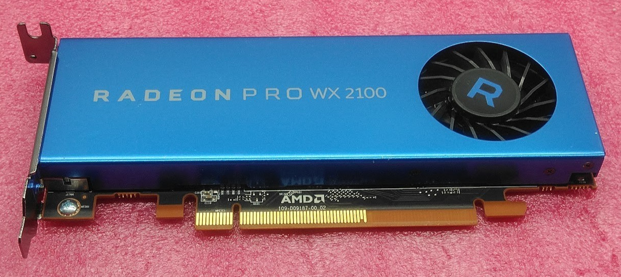 AMD Radeon Pro WX 2100 – 03DWX7 – 2GB GDDR5 Video/Graphics Card