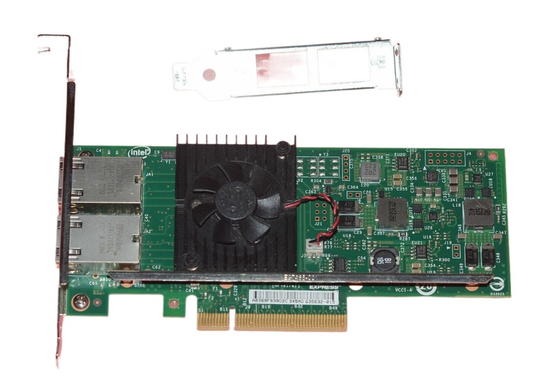INTEL X540-T2 10GB 2P DUAL PORT NIC NETWORK ADAPTER DELL K7H46 3DFV8 540-BBHD