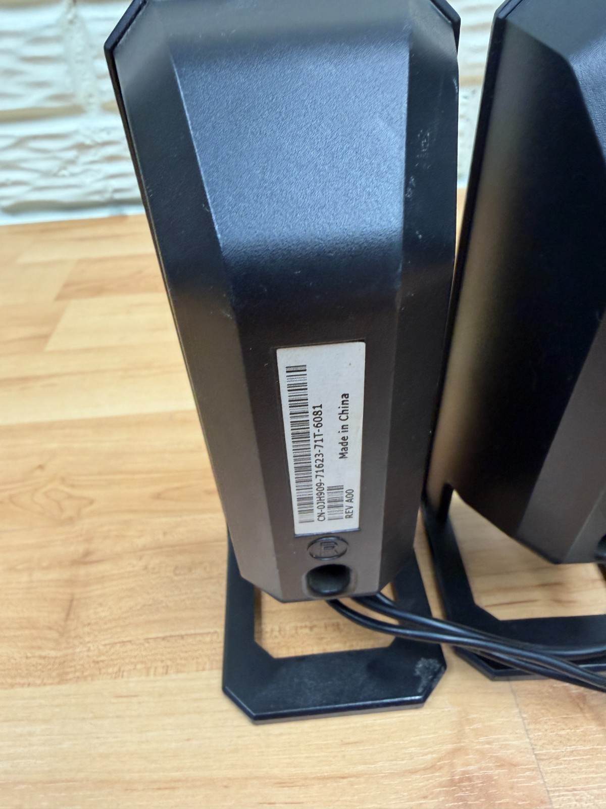 Dell USB Powered Multimedia Desktop PC Stereo Computer Speakers JH909