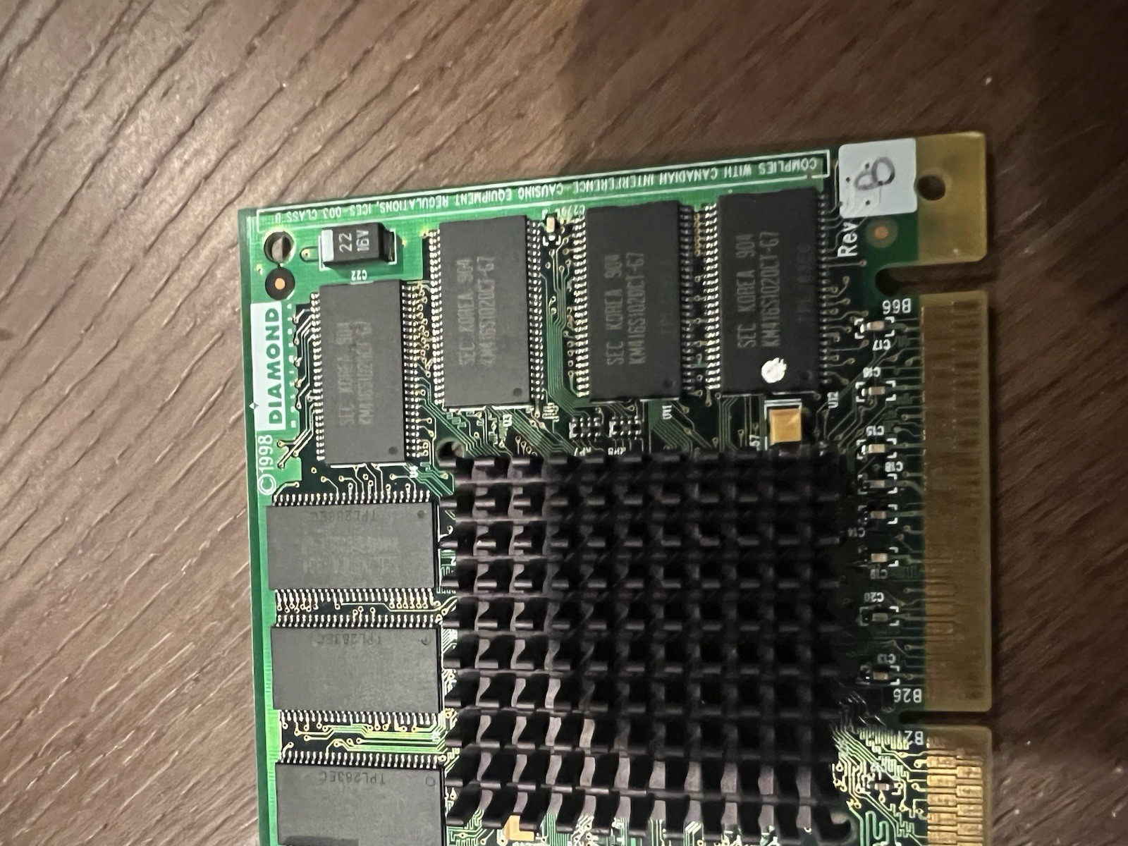 Diamond Multimedia Viper V550 AGP 8MB SDRAM Graphics Card NVIDIA RIVA TNT TESTED