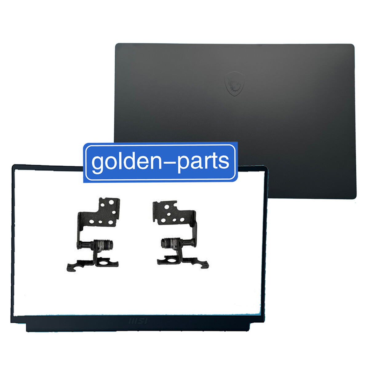 For MSI GS76 Stealth 11UH 11UE MS-17M1 Lid Back Cover Bezel Hinges 3077M1A211