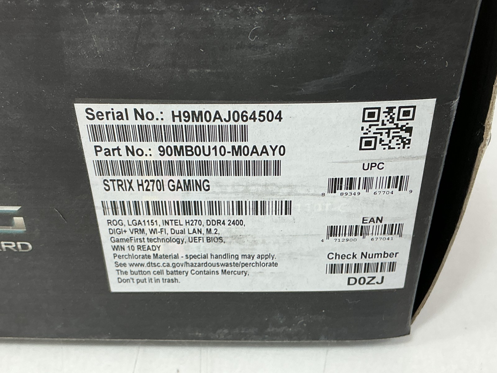 ASUS ROG Strix B360-I Gaming Mini-ITX LGA 1151 WiFi – ROG STRIX B360-I GAMING
