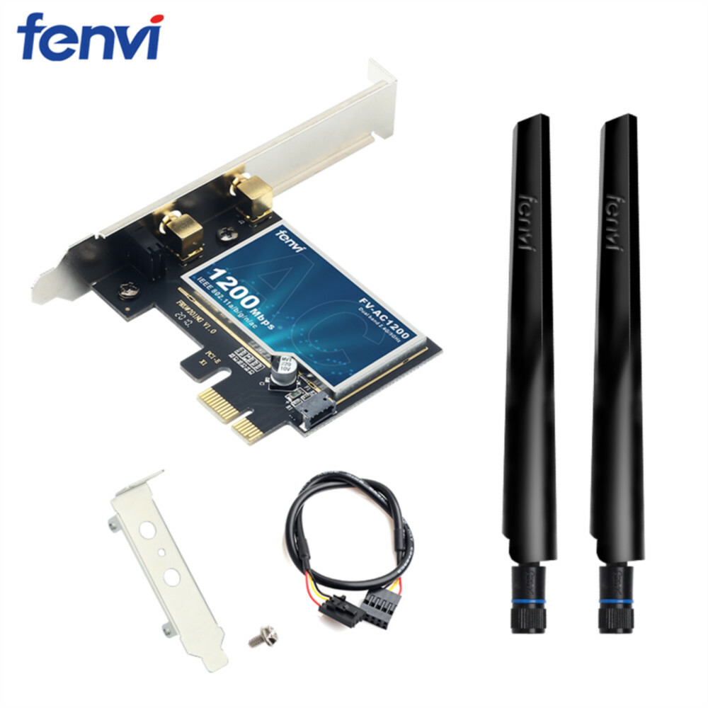 Desktop PCI-E PC WiFi Bluetooth Card Wireless-AC Dual Band Network WiFi Adpater