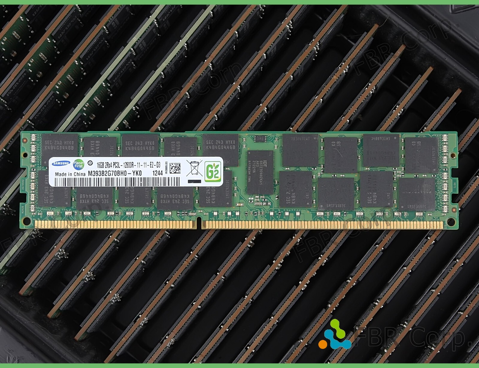 Grade A Samsung 16GB PC3L-12800R DDR3L 1600 2Rx4 Server RAM M393B2G70BH0-YK0 LOT