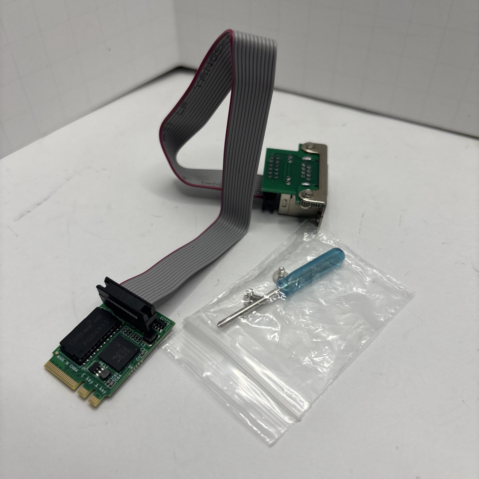 M.2 A Key and E Key Adapter Card to Single RJ45 Port 10/100/1000Mbps4076