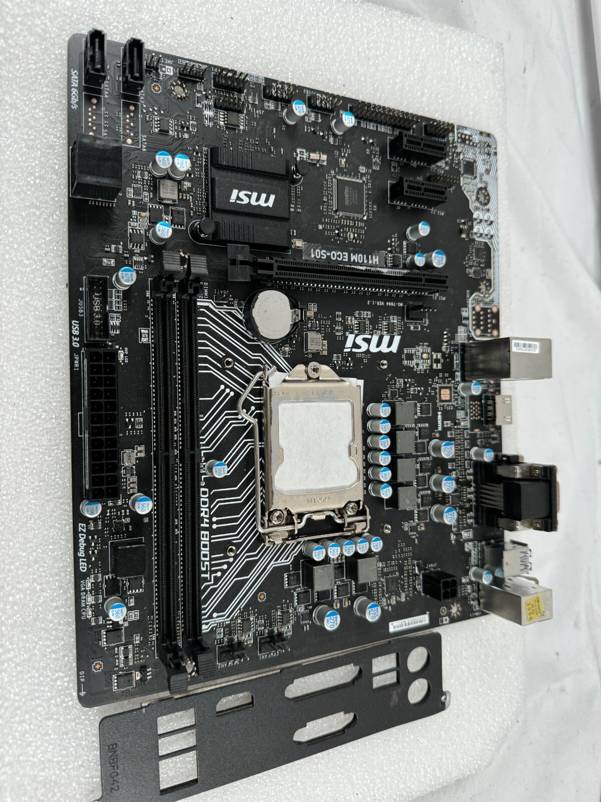 MSI H110M ECO-S01 Intel LGA 1151 mATX Motherboard ; Tested