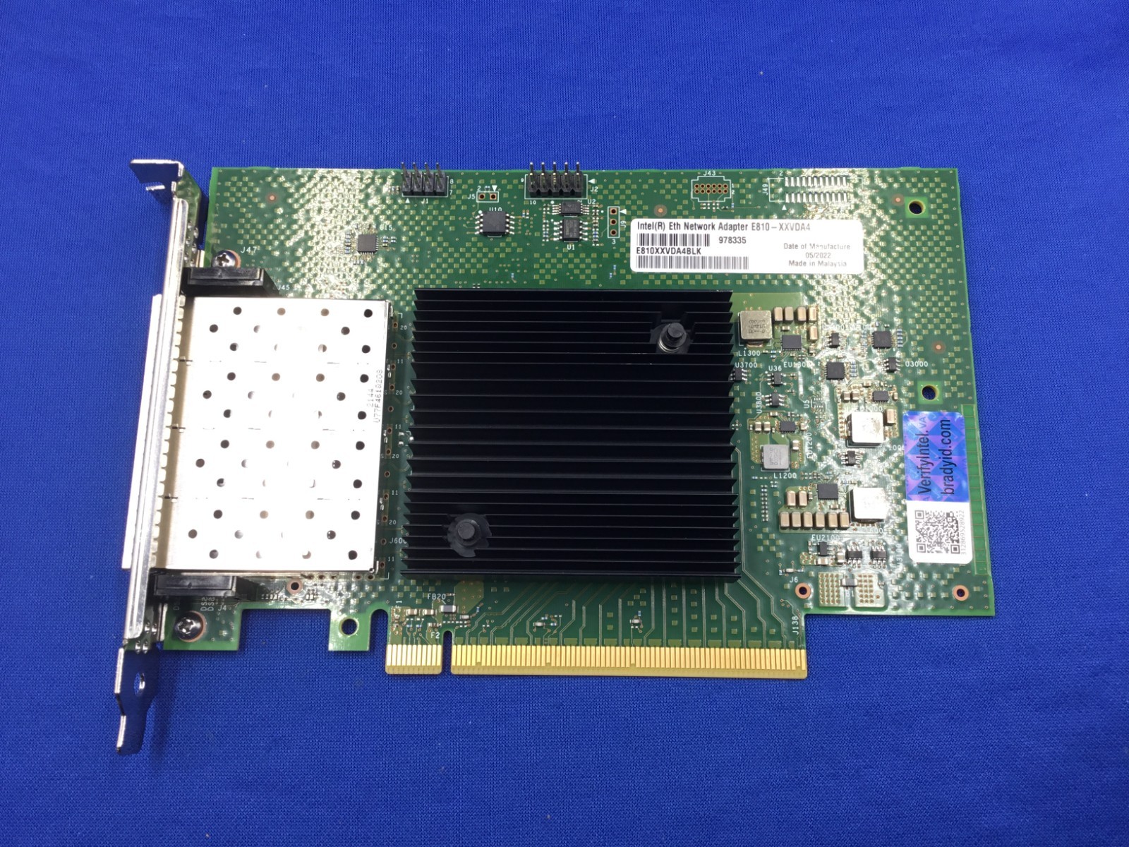 E810-XXVDA4 INTEL Ethernet 10/25Gb Quad-Port SFP28 PCIe 4.0 Adapte E810XXVDA4BLK