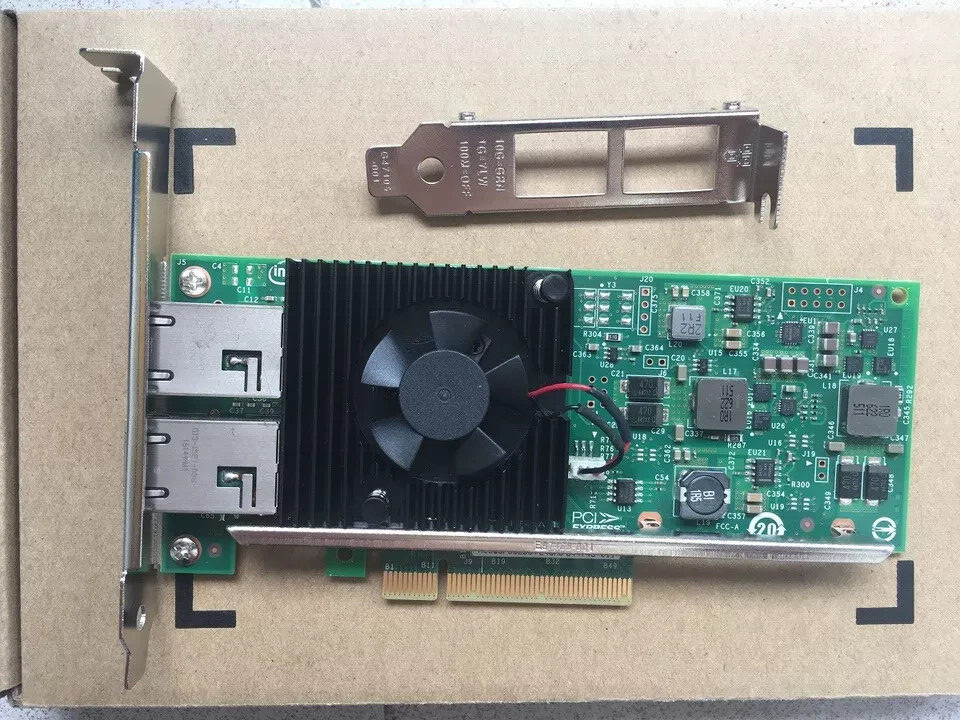 INTEL/DELL X540-T2 10GbE Genuine CONVERGED DUAL PORT NETWORK ADAPTER K7H46 3DFV8