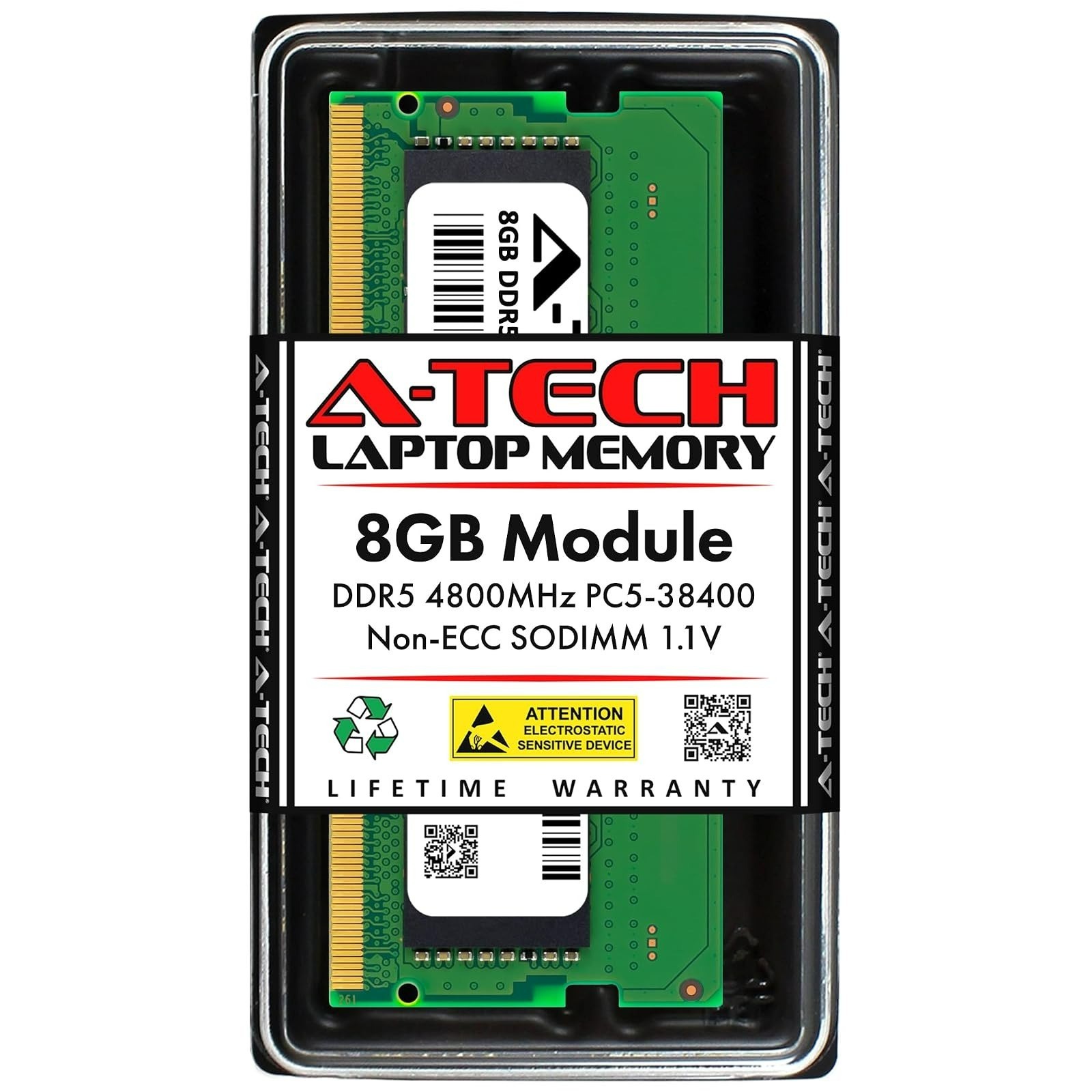 16GB DDR5 5600MHz SO-DIMM Laptop RAM Memory Module