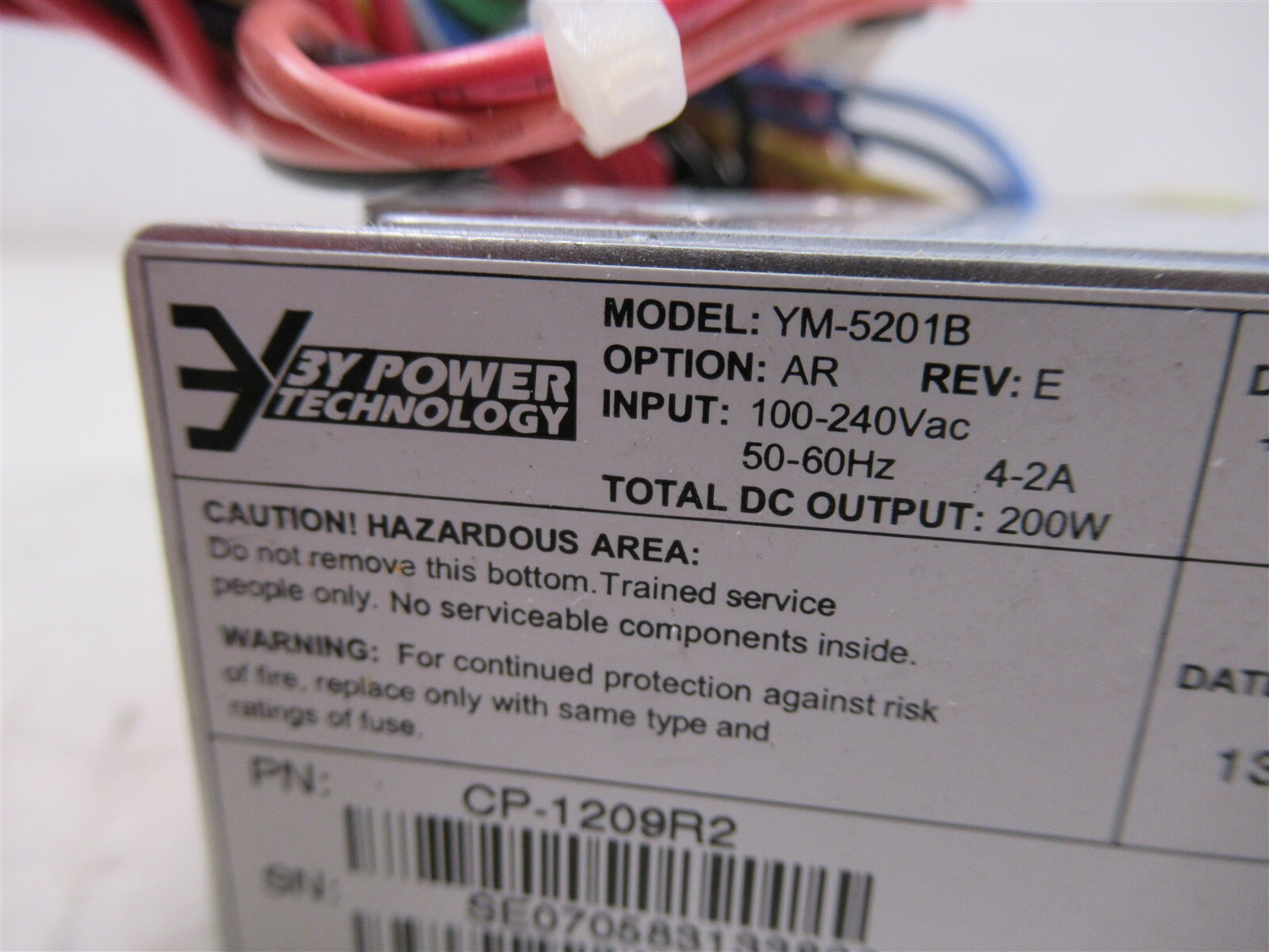 3Y Power Technology YM-5201B DC Power Supply 200W Output Option AR