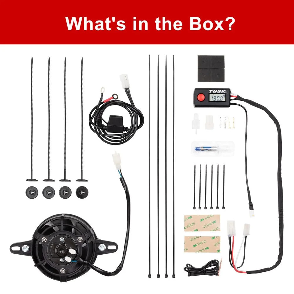 Digital Radiator Fan Kit Universal