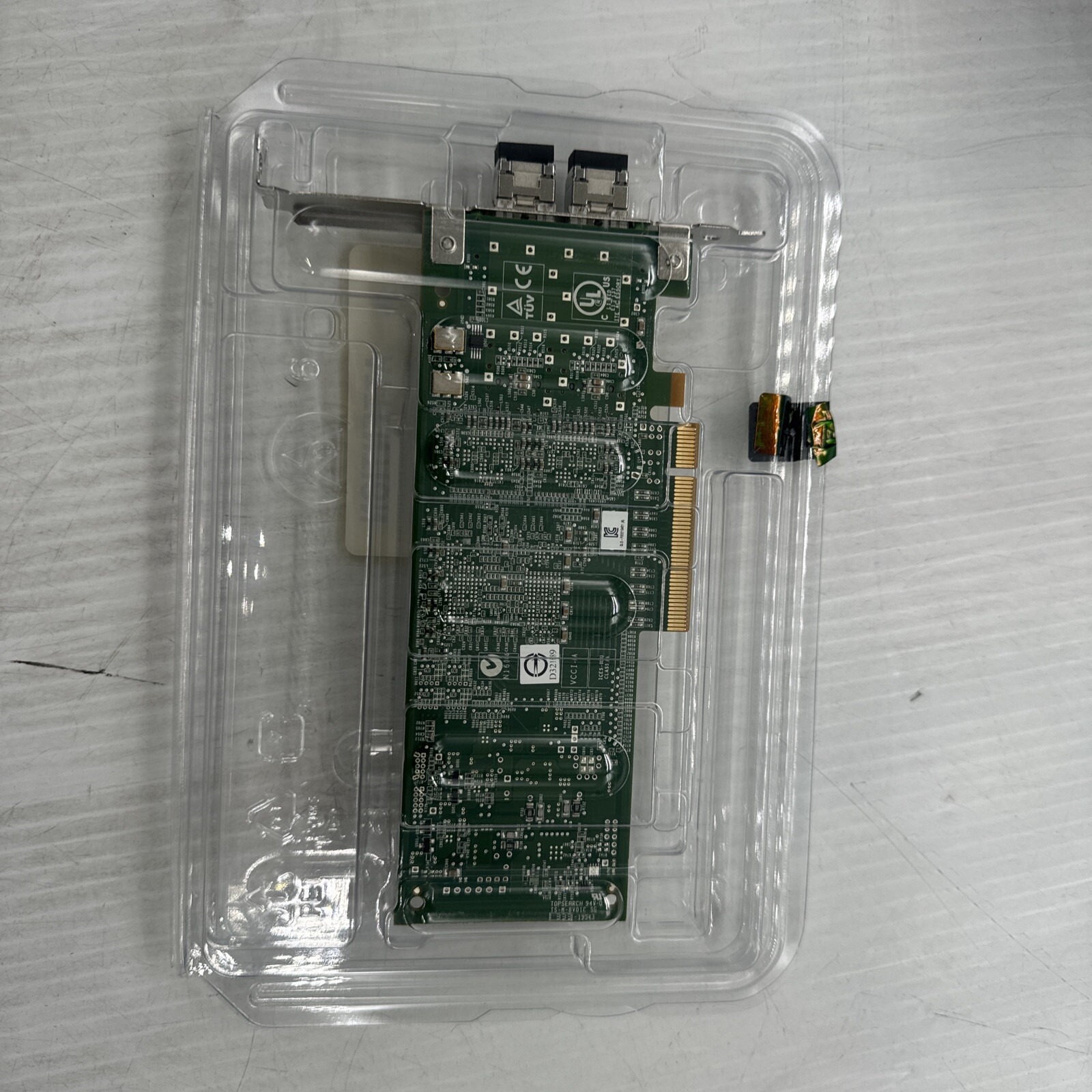 NEW OPEN BOX QLogic QLE8152 Dual Port 10Gb Converged Network Adapter Card