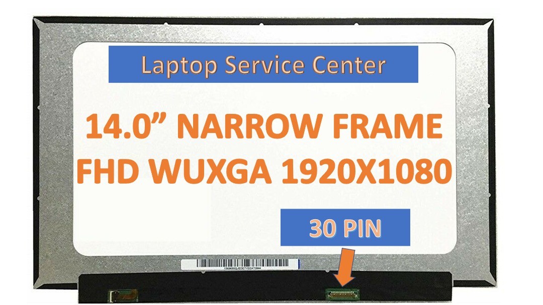 New BOE P/N NV140FHM-N48 FHD WUXGA IPS LCD LED Narrow Screen