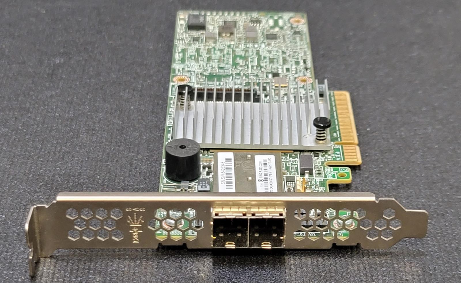 Intel RS3SC008 Intel 8-Port SAS / SATA 12Gb/s RAID High Profile Bracket
