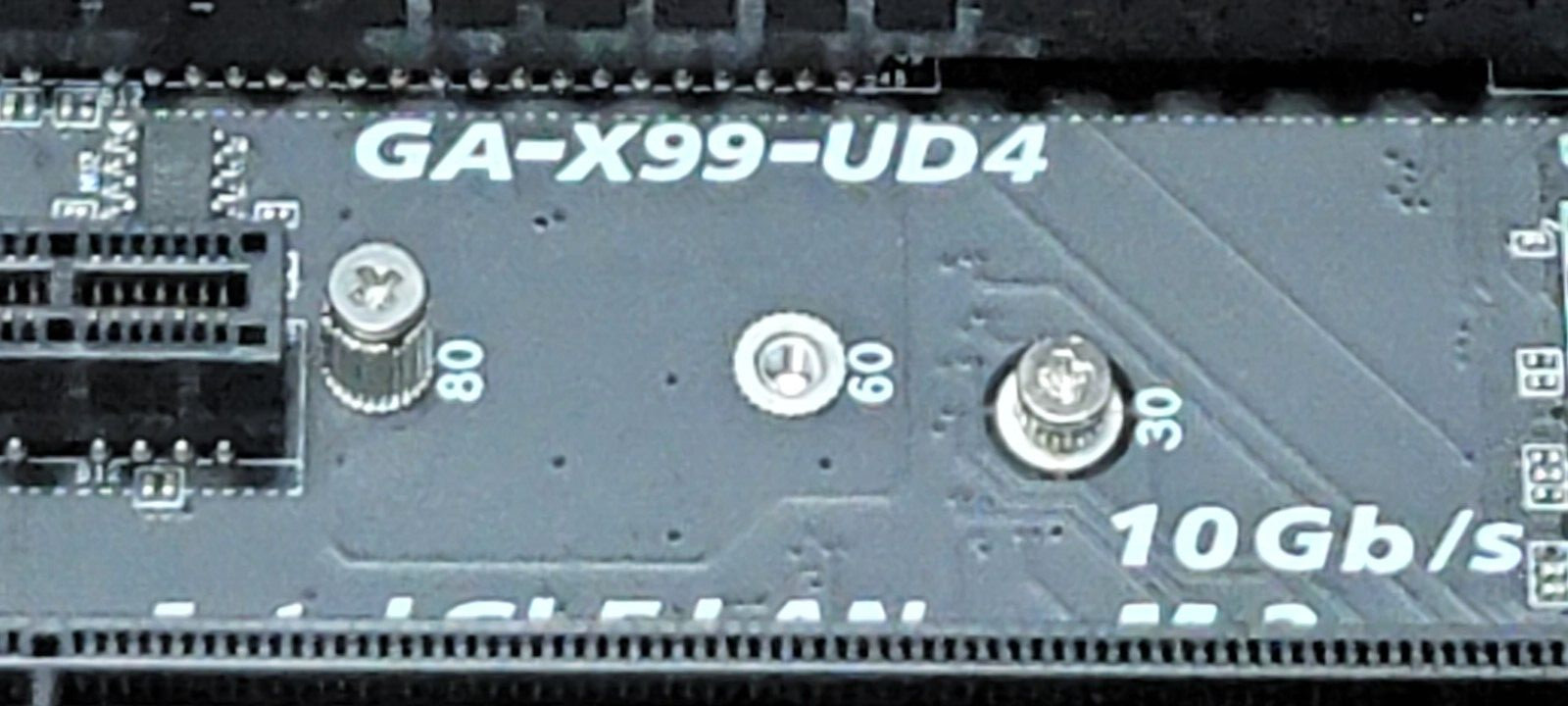 Gigabyte GA-X99-UD4 Intel X99 Socket 2011-3 DDR4 E-ATX Motherboard FOR PARTS