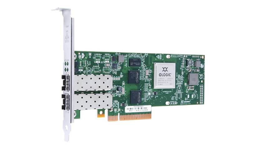 QLogic QLE8242-CU-CK Fiber Optic Card – PCI Express x8 – Low-profile
