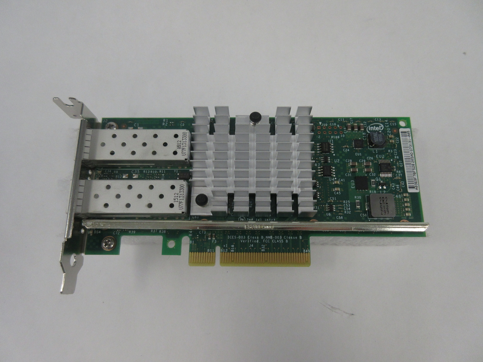 Dell Intel X520-DA2 10G Dual Port Network Adapter Low Profile D P/N 942V6 C4*552