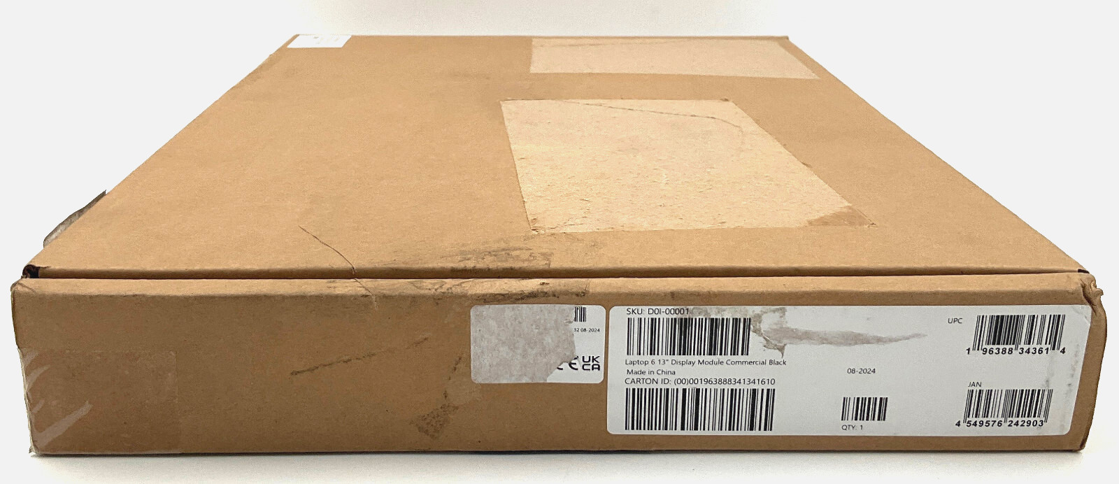 Microsoft Surface 13in A/B Top Cover for Laptop 6 Black D0I-00001