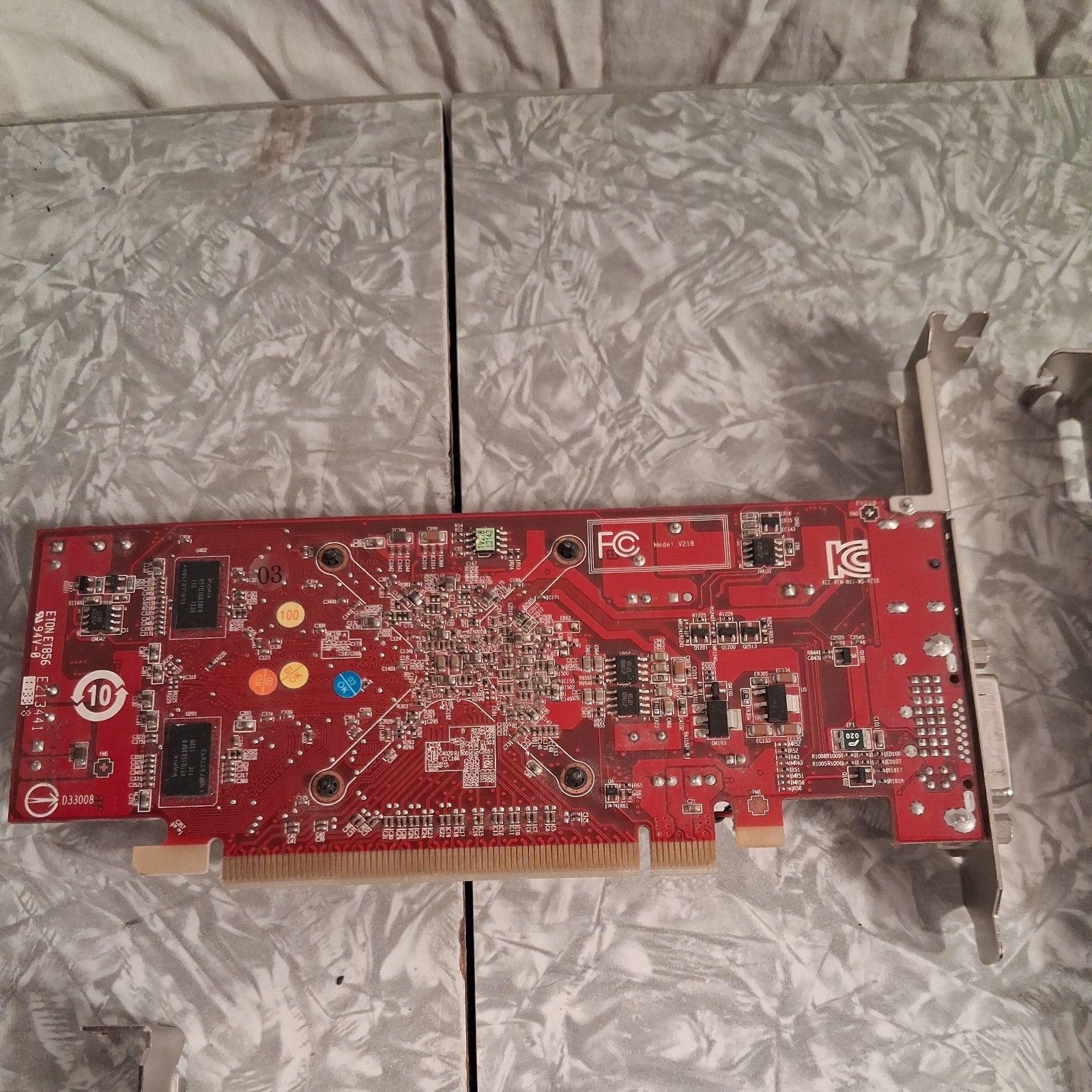 Lot of 6 Assorted Graphics Card video cards Untested Unknown Conditions