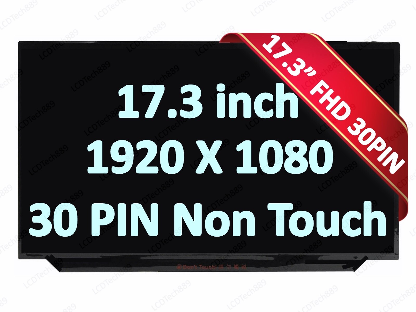 New 17.3″ FHD IPS LCD LED Replacement Screen N173HCE-E3C 1920 *1080 M12356-JG1