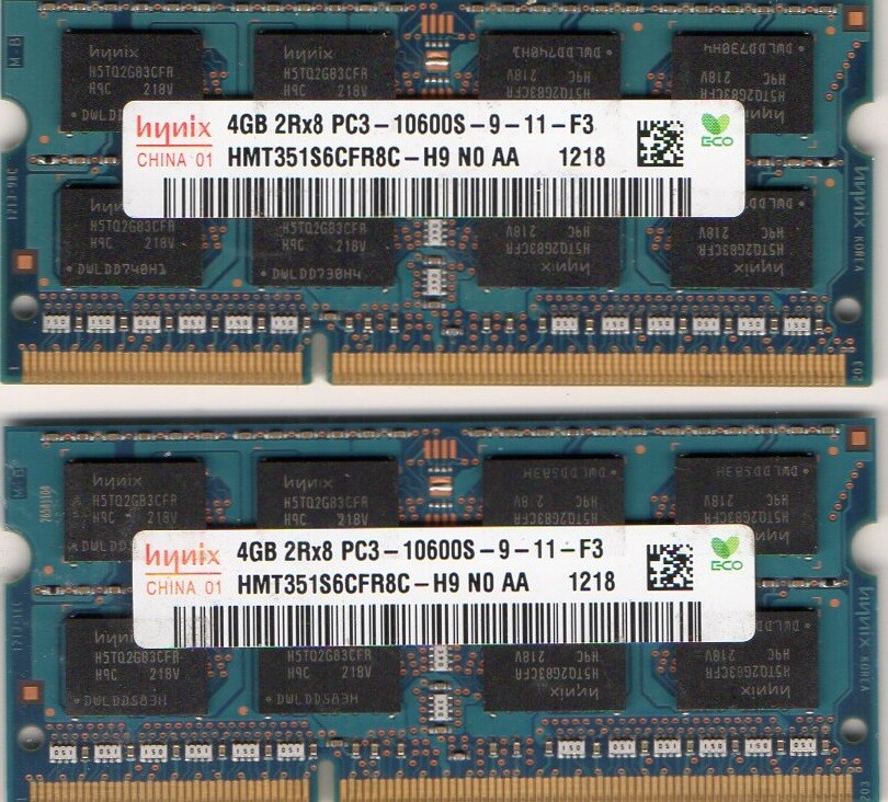 8GB (2x 4GB Kit) HP Pavilion Entertainment Notebook dm4 DDR3 Laptop RAM Memory